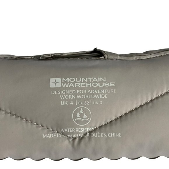 Mountain Warehouse Women's Light Gray Hooded Puffer Jacket - Picture 6 of 8